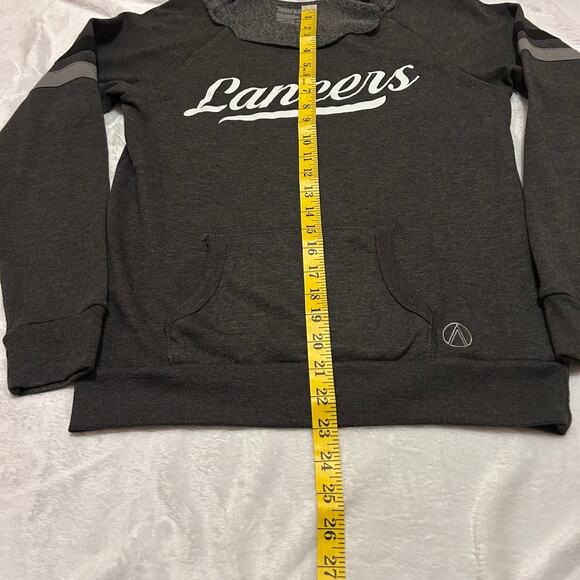 Women’s North and Acrux Gray Lancers Long sleeve Pullover Sweatshirt Size Small - Picture 4 of 5